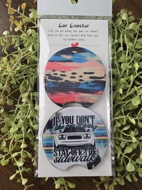 Funny Car Coaster Set